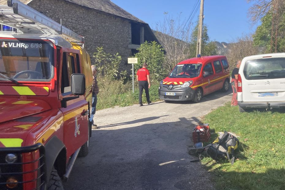 Plan ORSEC : une chienne bloquée dans une grotte, récit d'un sauvetage hors norme