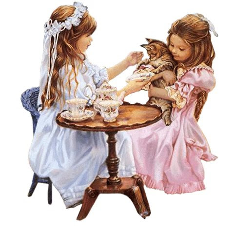 cat-girls-tea-party