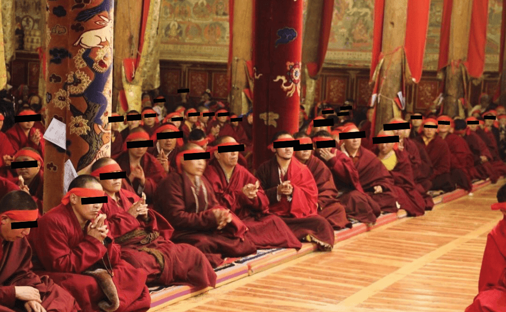 ワントゴンバの僧侶たち