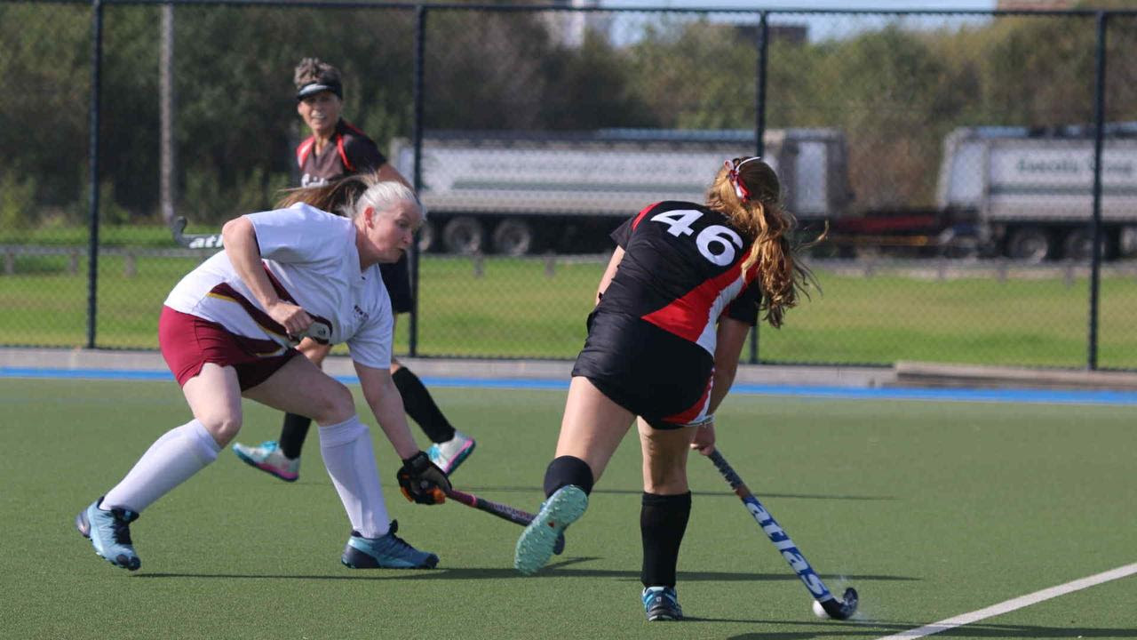 Macy Kooloos in action for the Saints Hockey Club. Picture: Saints Hockey Club.