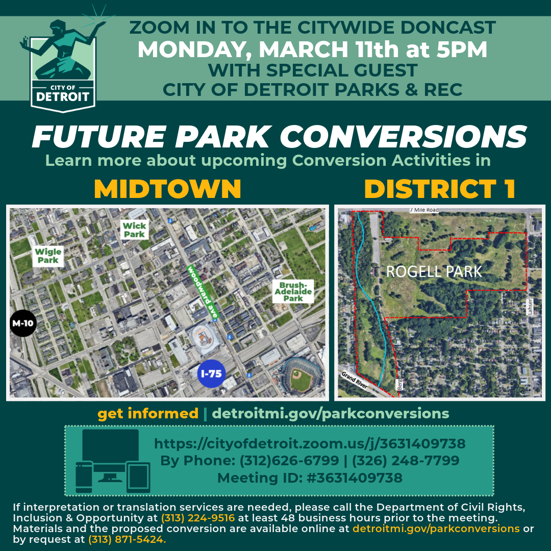 Future Park Conversions meetings