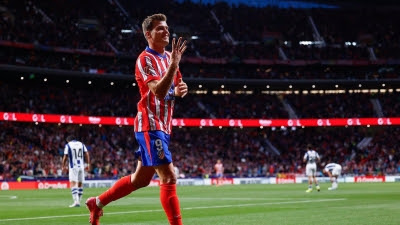  Crónica del Atlético de Madrid - Real Sociedad, 4-0