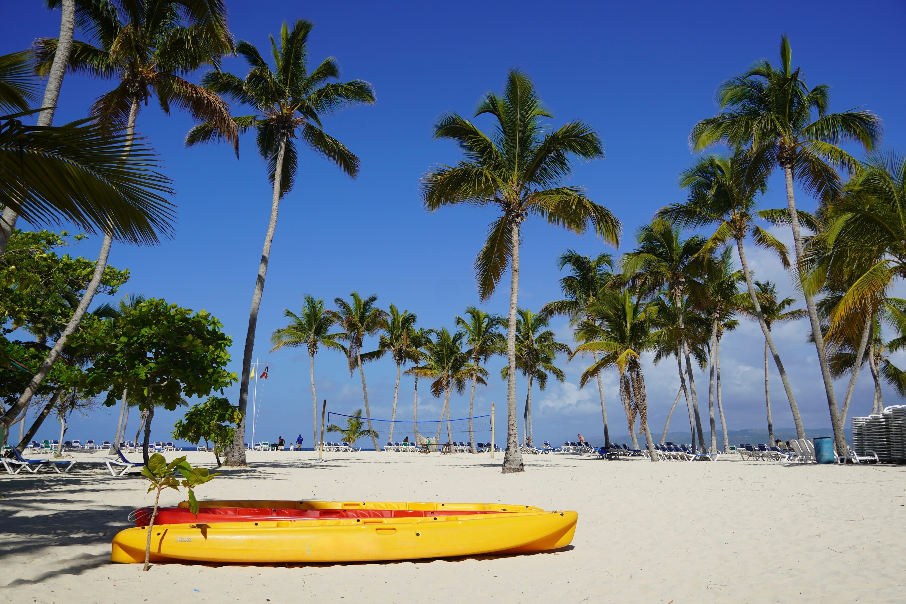 Una de las idílicas playas de Samaná.