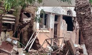 El hospital de Al Fasher, en Darfur, está parcialmente destruido tras los ataques de artillería de octubre.