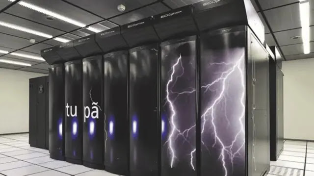 O supercomputador Tupã, do Inpe