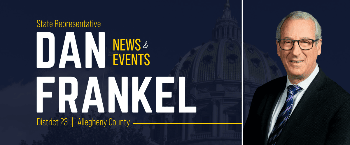 PA Representative Dan Frankel banner image