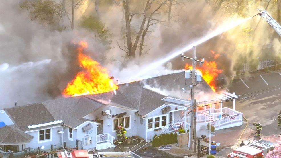 Large fire tears through Cape Cod restaurant