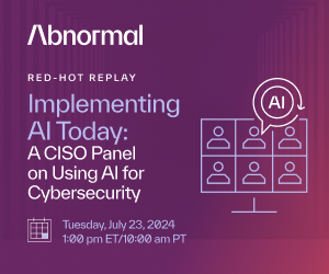 CISO Panel: Implementing AI Today