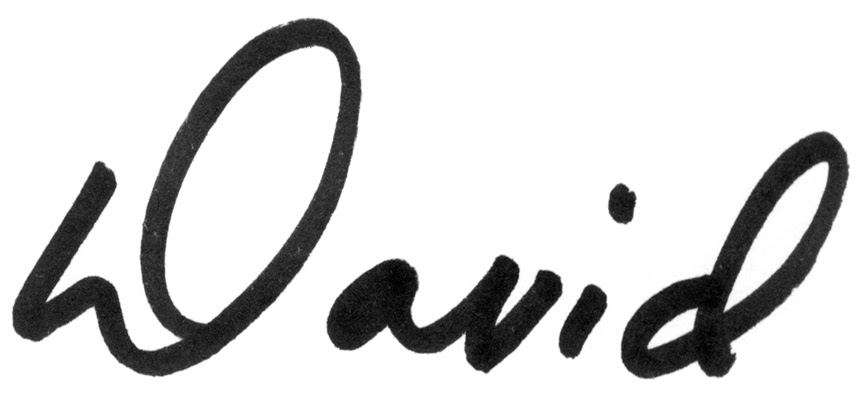 David's signature