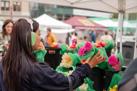 Greenmarket Customer Photo