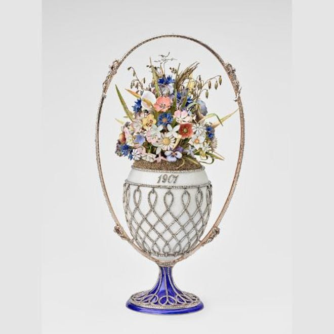 The Basket of Flowers Fabergé egg