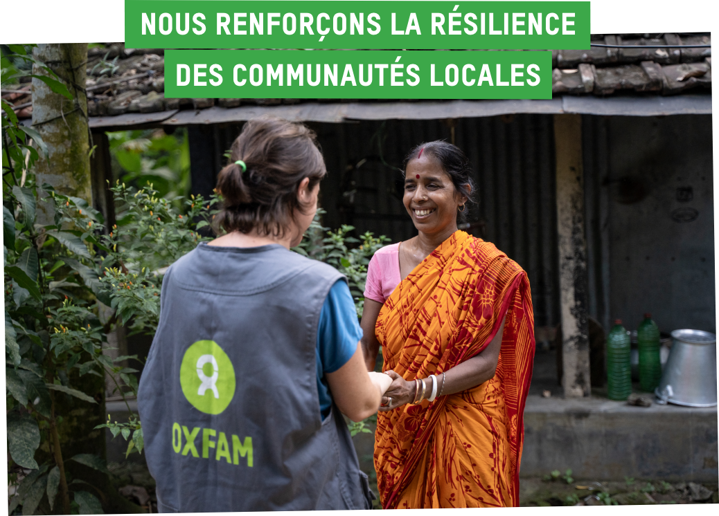 Nous renforçons la résilience des communautés locales