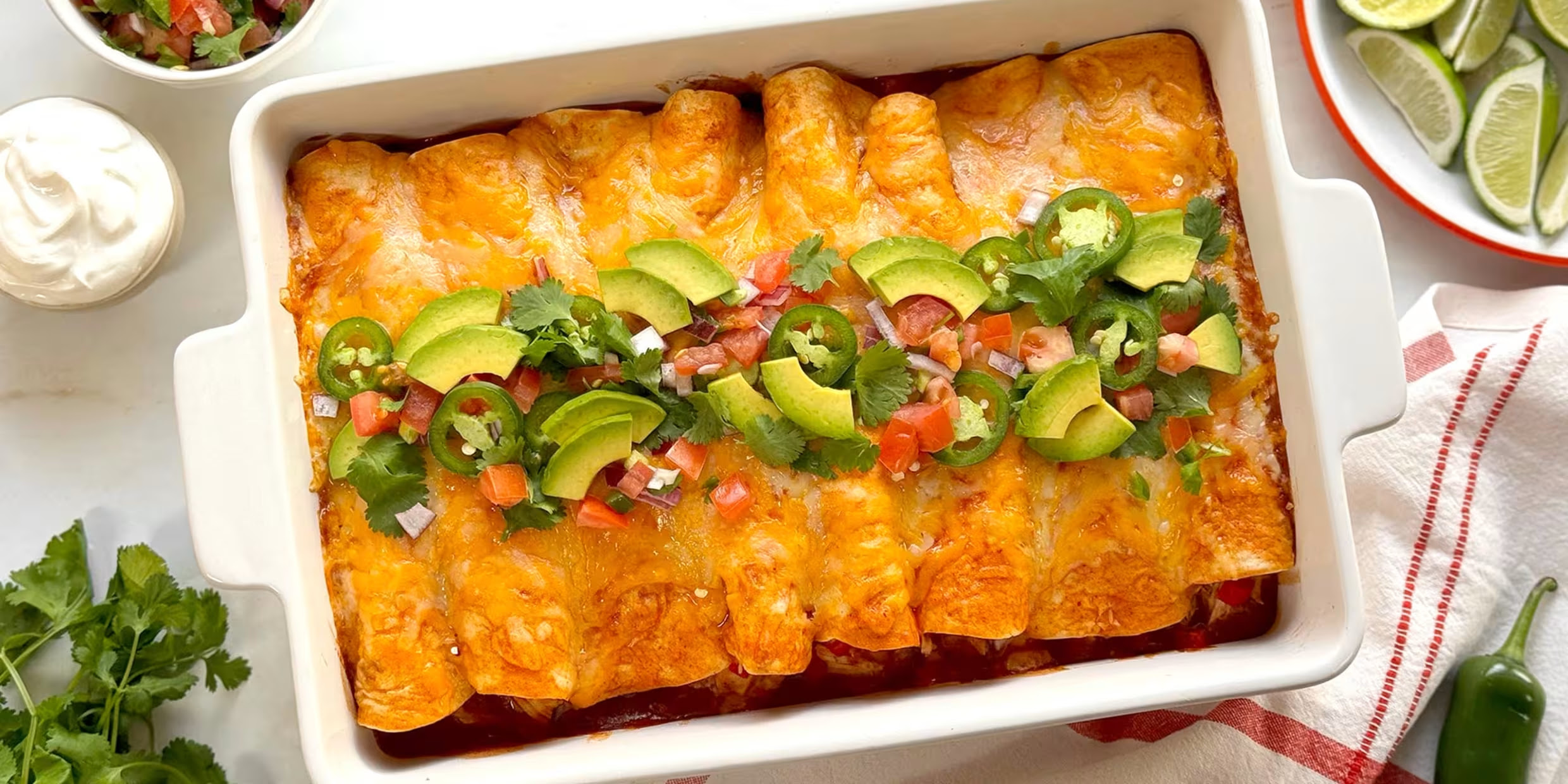 What's for dinner? Make-ahead-chicken-enchiladas-mc-2x1-240422