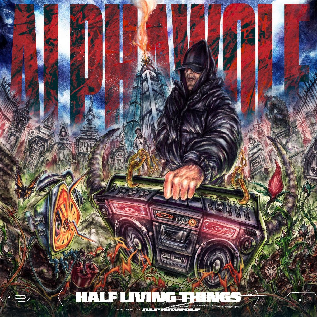 Alpha Wolf // Half Living Things // Album Review – R o c k 'N' L o a d