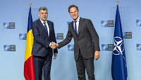 NATO Secretary General and the Prime Minister of Romania discuss Black Sea security