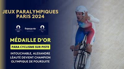 Para cyclisme - Poursuite : Alexandre Léauté, une étoile sur la piste