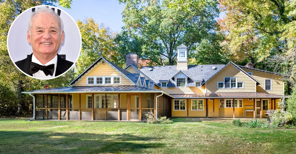 Encantadora casa rural de Bill Murray