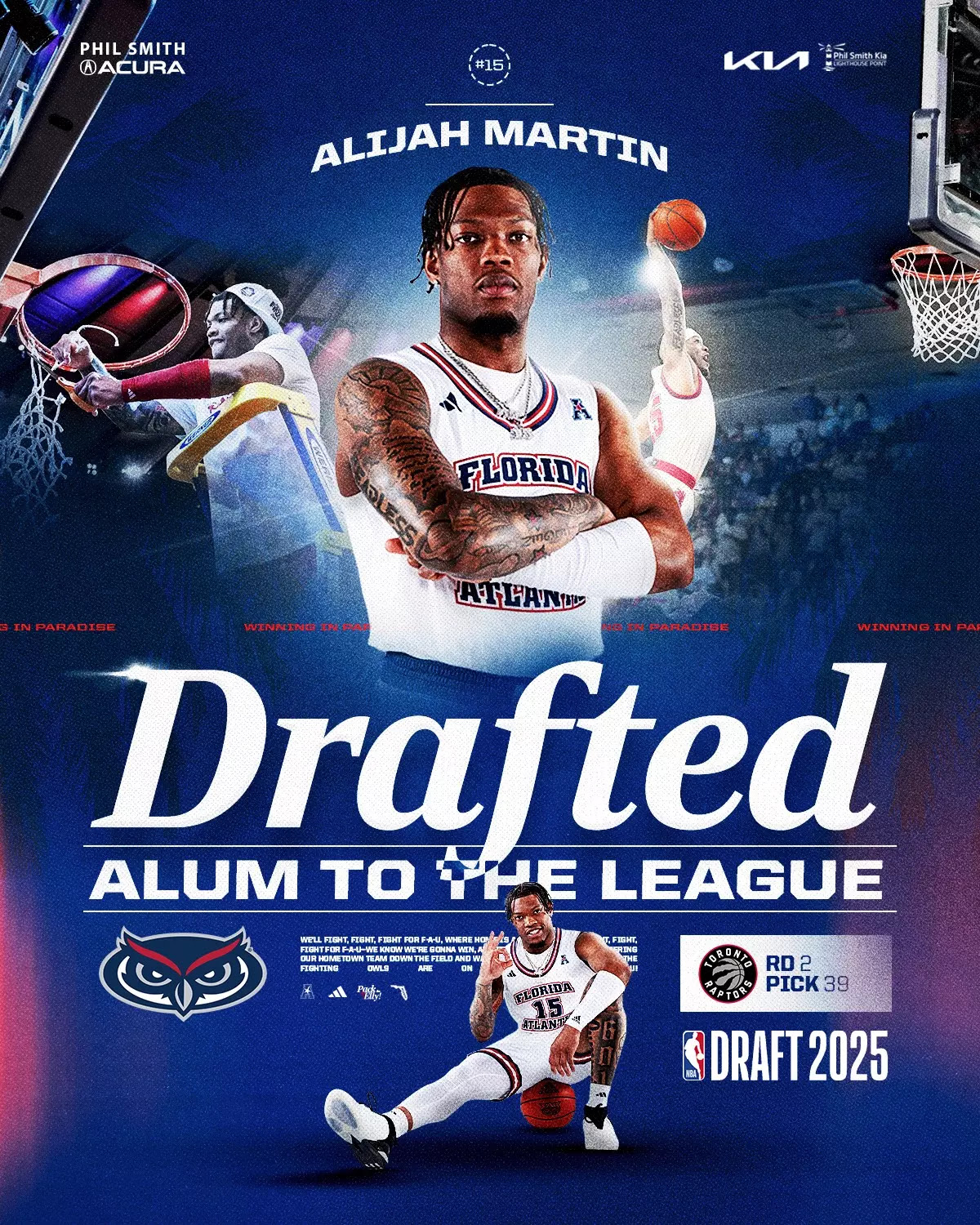 Alijah Martin Drafted
