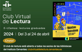Cubierta de «Objetivo: Barcelona». Club Virtual de Lectura E-LEemos.