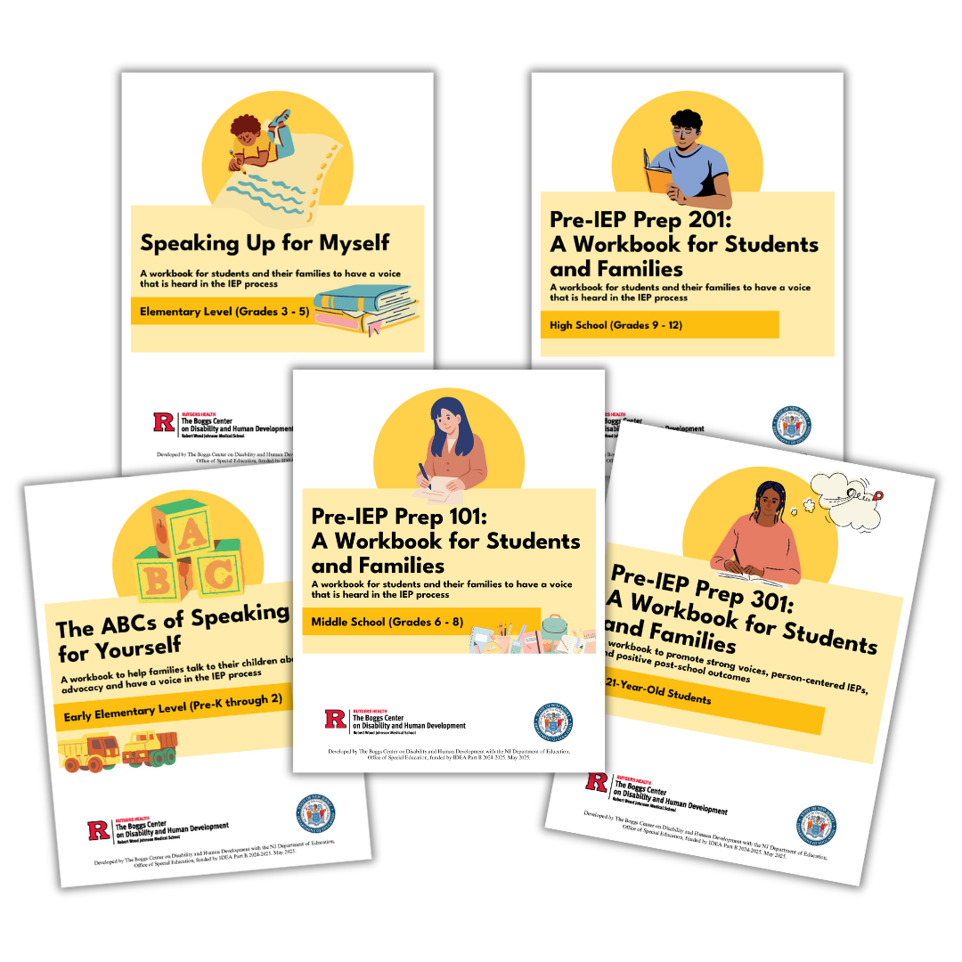 PreIEP Workbook Series Covers