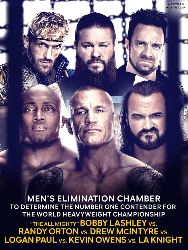 WWE * Elimination Chamber: Perth is almost here! Don't miss all of the action LIVE tomorrow morning only on Peacock! * Original