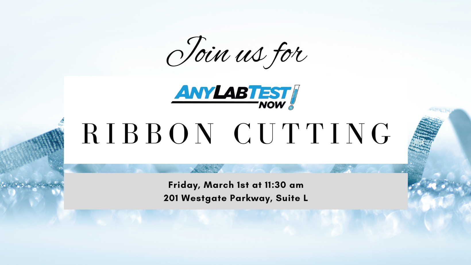 Ribbon Cutting ! AnyLabTest Now @ Ribbon Cutting ! AnyLabTest Now | Amarillo | Texas | United States