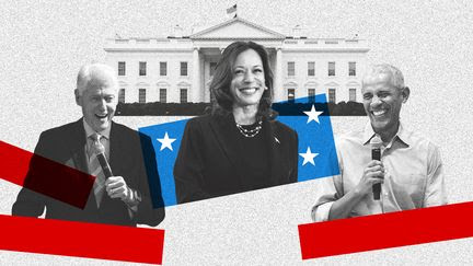 Présidentielle américaine 2024 : pourquoi Barack Obama et Bill Clinton s'impliquent autant dans la campagne de Kamala Harris