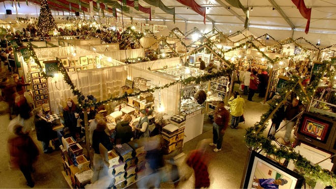 En la calle principal de Belén hay numerosos mercados navideños, incluido el Christkindlmarkt cubierto.