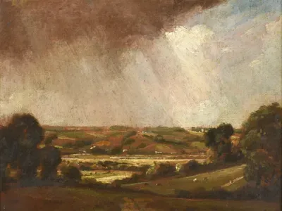 A Stunning John Constable Sketch That Hadn't Previously Been Recorded in the Literature Is Heading to Auction image