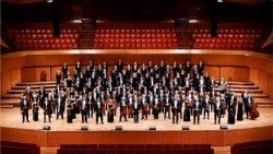 Il coro e l'Orchestra dell'Accademia nazionale di Santa Cecilia