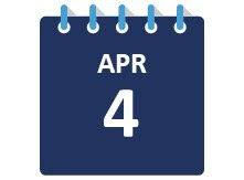 Apr 4 Calendar Page