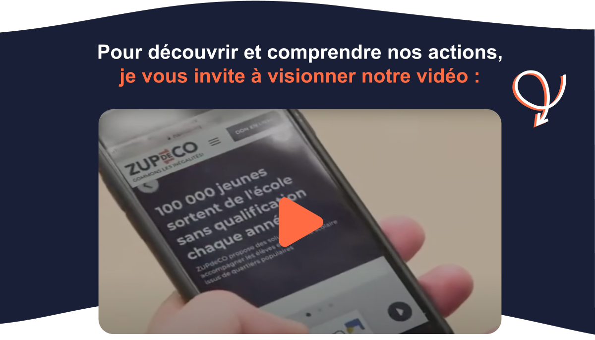 Pour découvrir et comprendre nos actions,je vous invite à visionner notre vidéo :