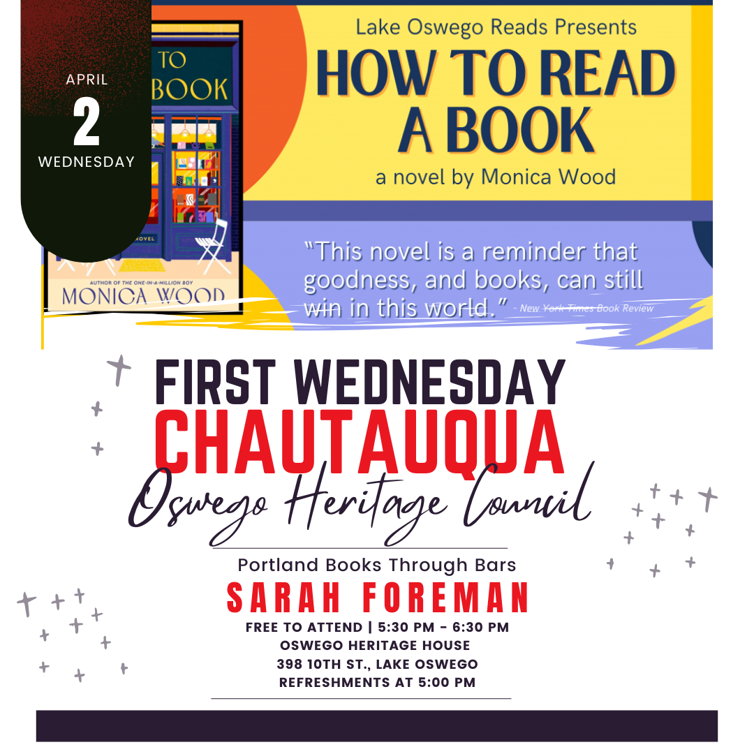How to Read a Book first Wednesday Chautauqua image How to Read a Book first Wednesday Chautauqua image