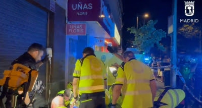 Herido muy grave un joven de 23 años por arma blanca en el distrito de Ciudad Lineal