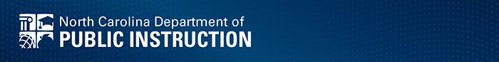 NCDPI Bulletin Header