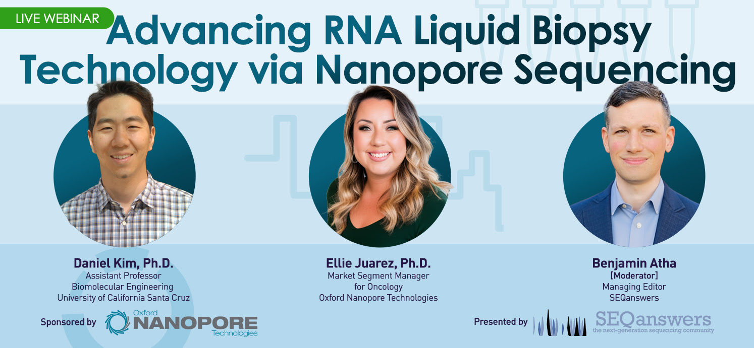 Live Webinar: Advancing RNA Liquid Biopsy Technology via Nanopore Sequencing