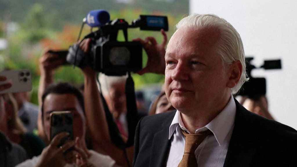 Julian Assange pleads guilty in court on US Pacific island