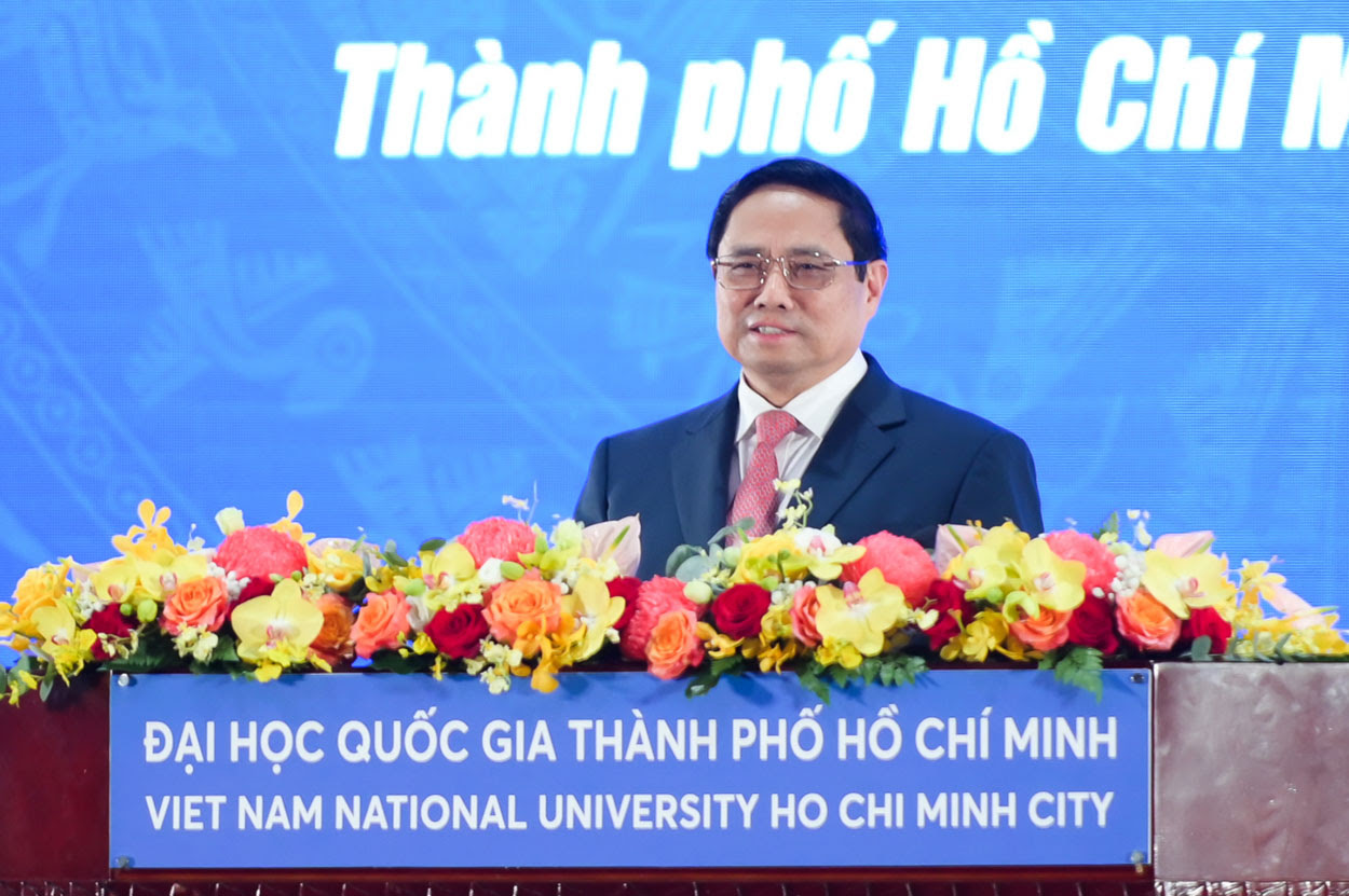 Thủ tướng Chính phủ Phạm Minh Chính dự Lễ Khai khóa năm 2023 của ĐHQG-HCM