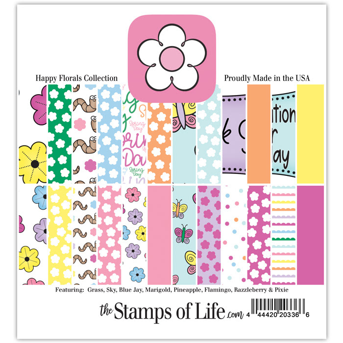 Image of Happy Florals Paper Pad