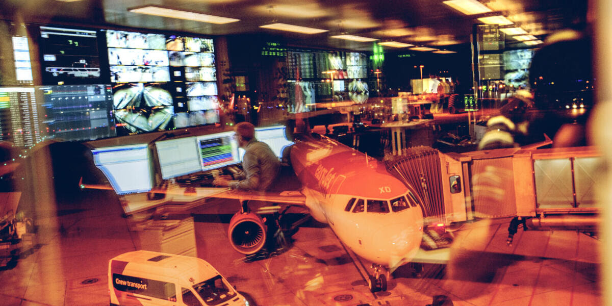 Thème image : APOC (Airport Opérations Center) Reportage: Une journée dans le coeur de Genève Aéroport Le 04.10.2024, © David Wagnieres