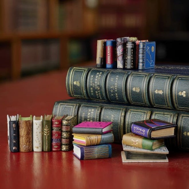 New miniature books created for Queen Mary's Dolls' House