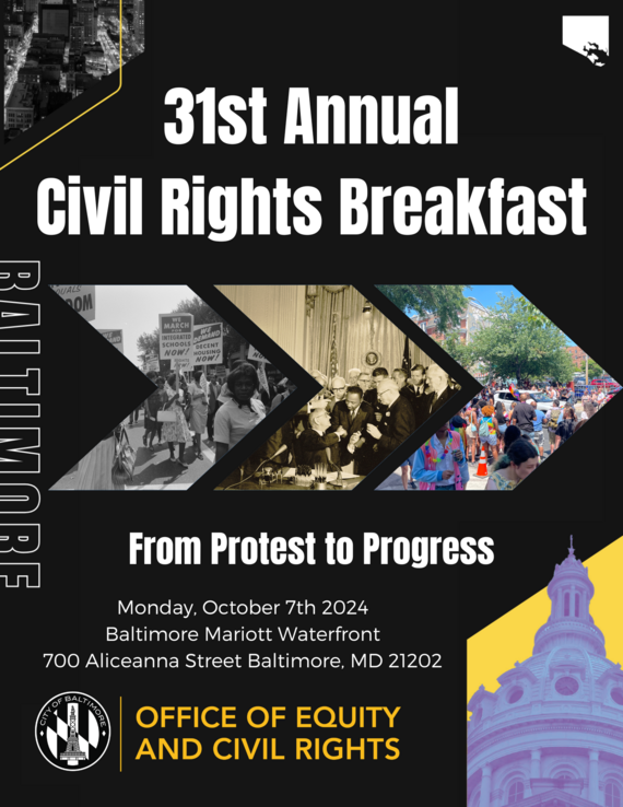 Civil Rights Week Breakfast Flyer