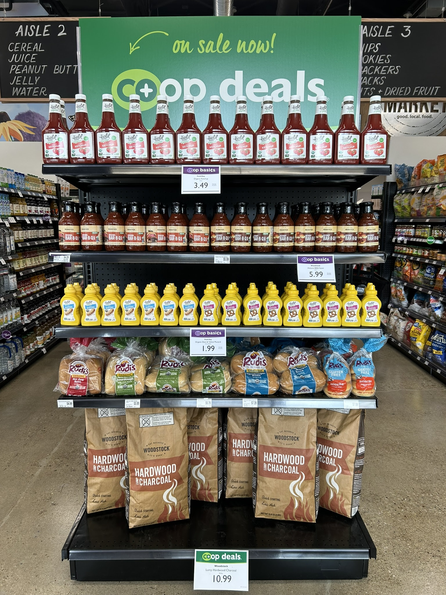 CoOp deals endcap