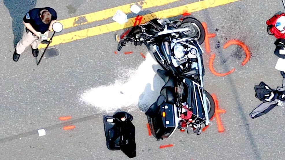 Falmouth road reopens after motorcycle collision