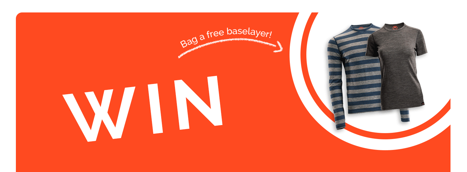 Win a free baselayer!