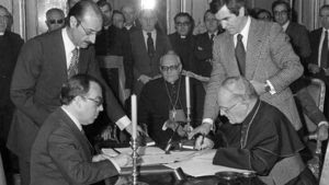 Firma Acuerdos Vaticano