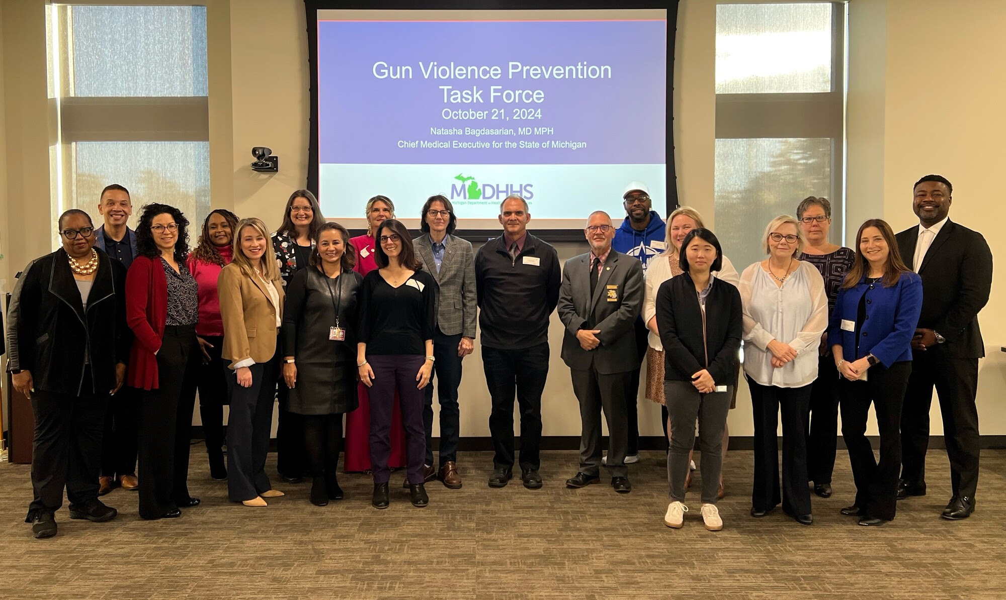 Gun Violence Prevention Task Force members