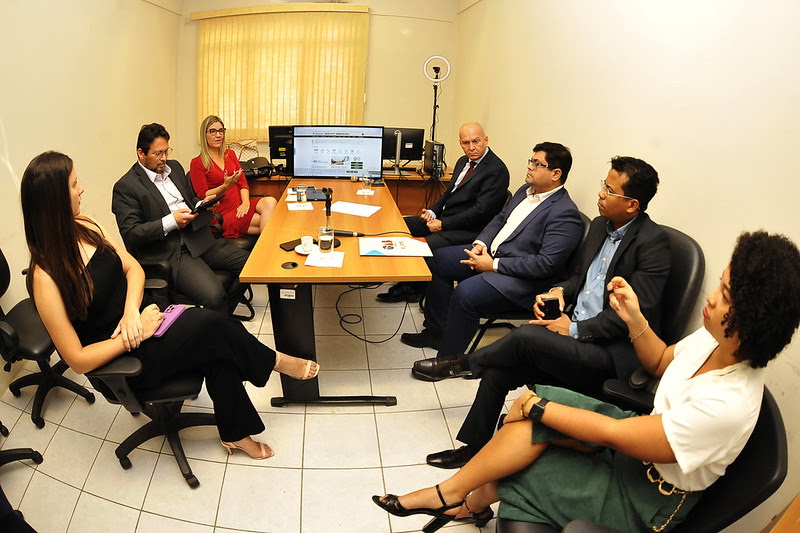 Foto horizontal de Encontros Regionais em Timon - Reunião com Sistema de Justiça