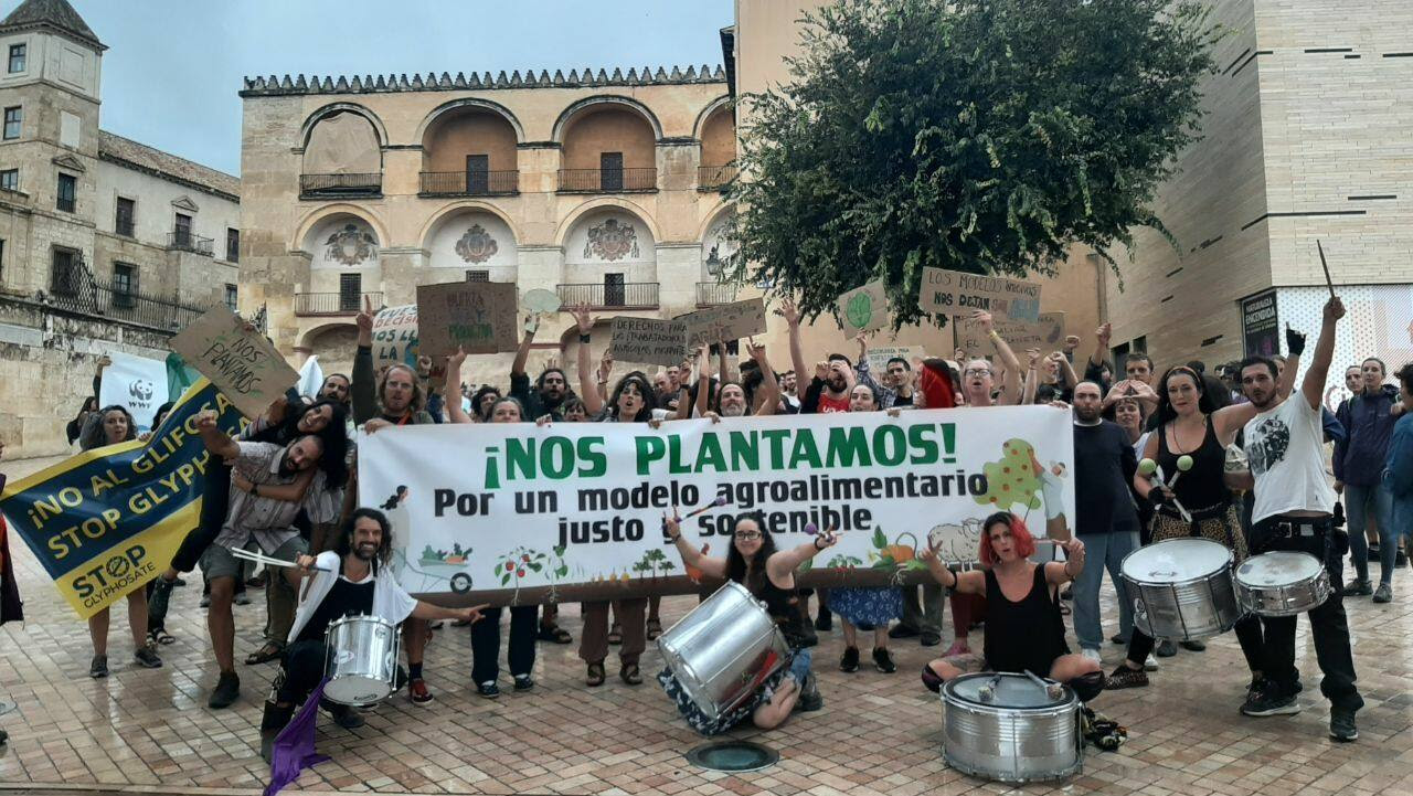 El movimiento Nos plantamos reclama una transición agroecológica justa y urgente