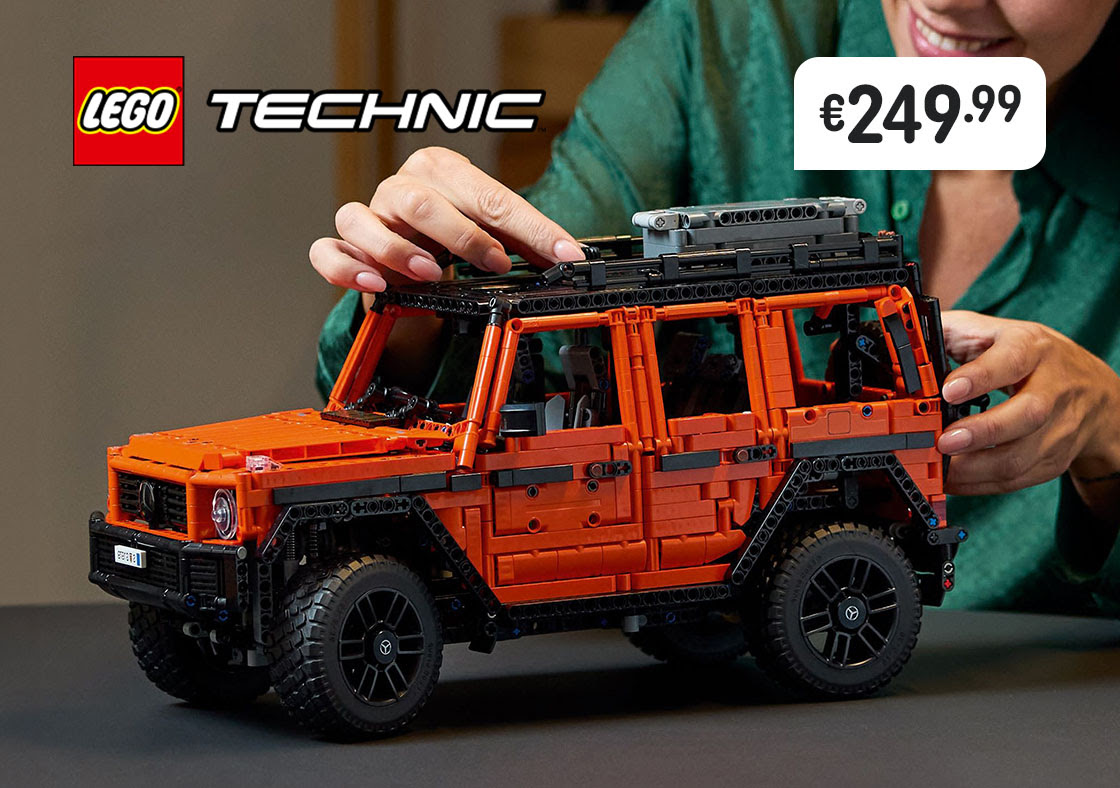 LEGO Technic 42177 Mercedes-Benz G 500 Professional Line Set for Adults